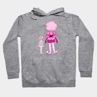 Pearl and Rose / Pink Hoodie